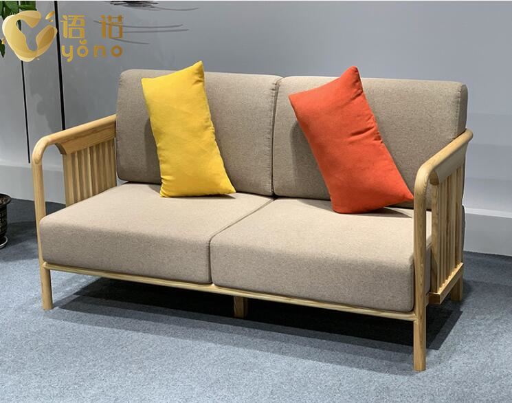 新中式實(shí)木沙發(fā)組合/客廳沙發(fā)