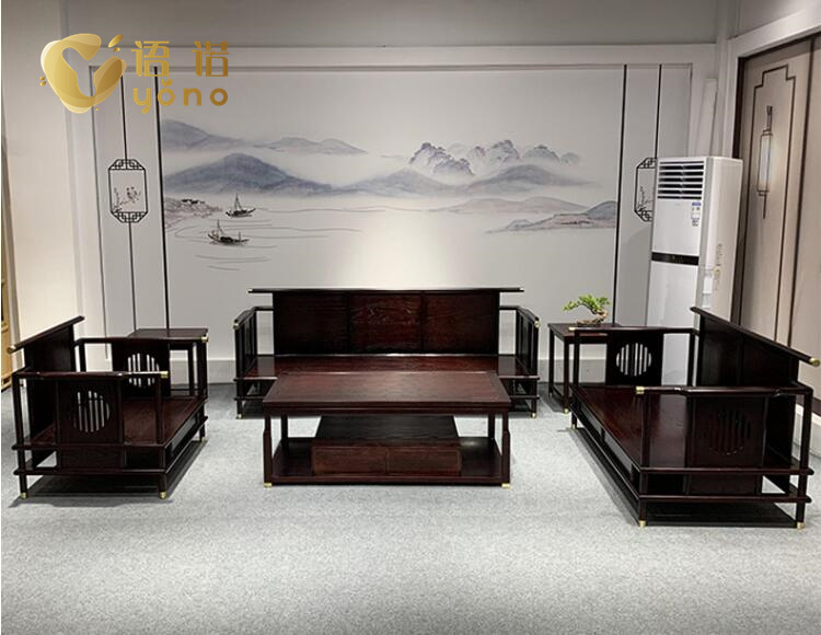 新中式實(shí)木沙發(fā)