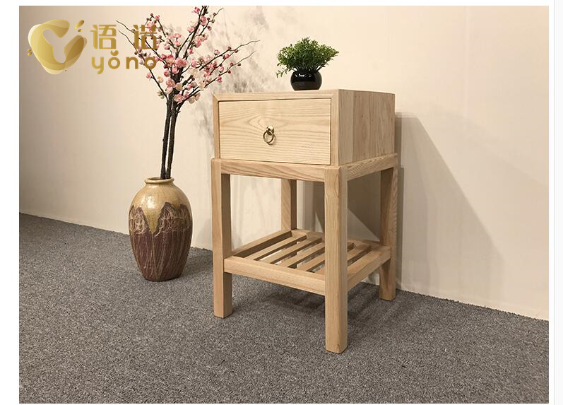 新中式實木花架/角幾