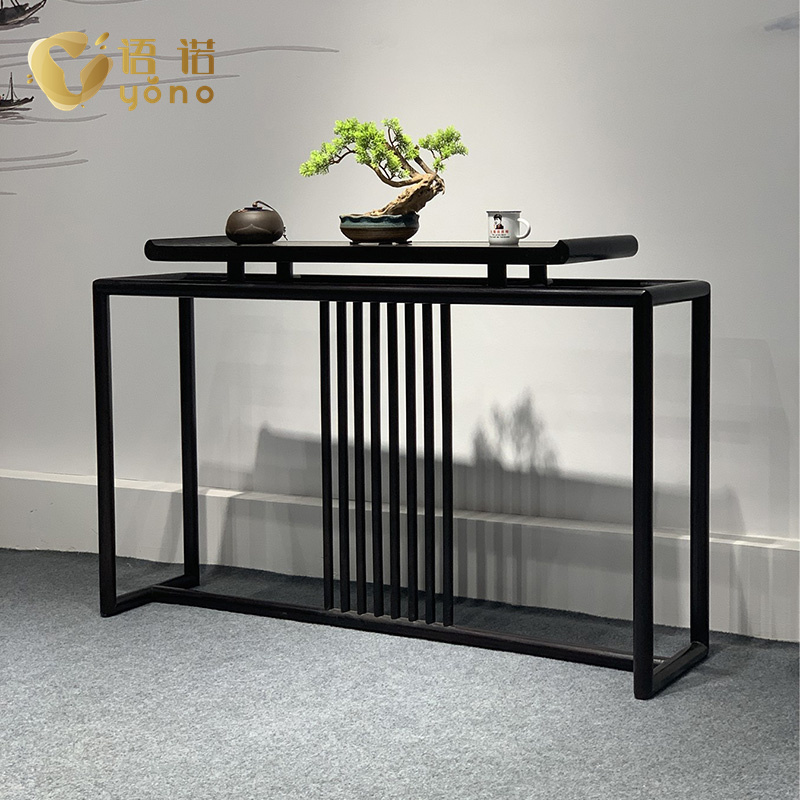 新中式實木玄關(guān)