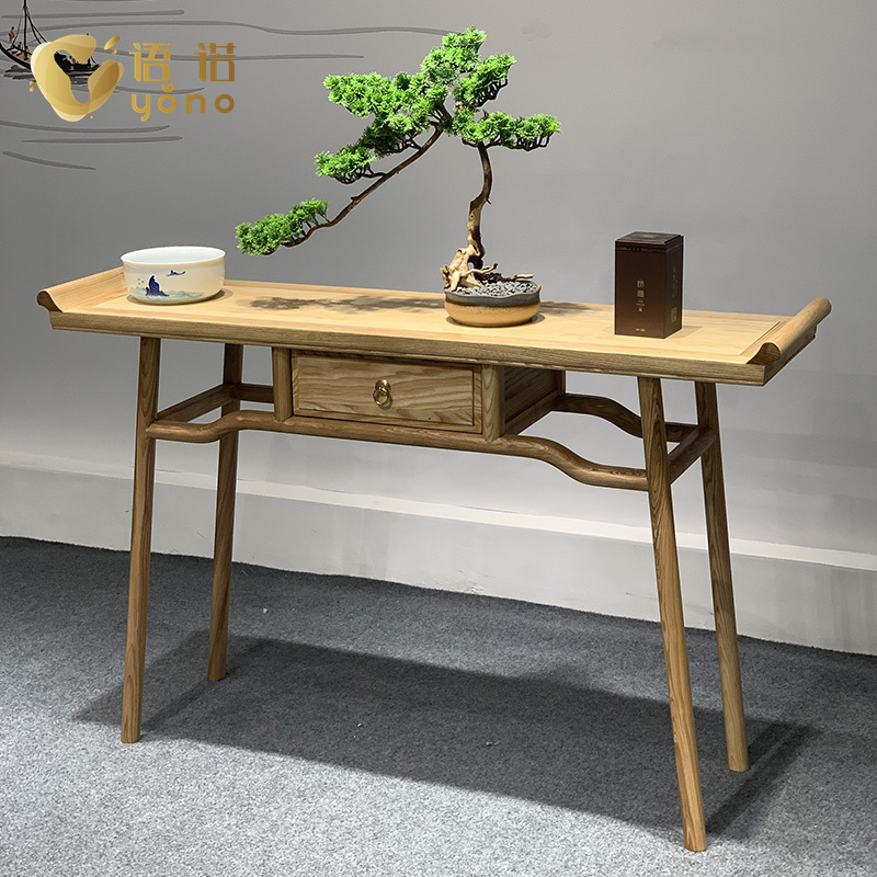 新中式實(shí)木玄關(guān)