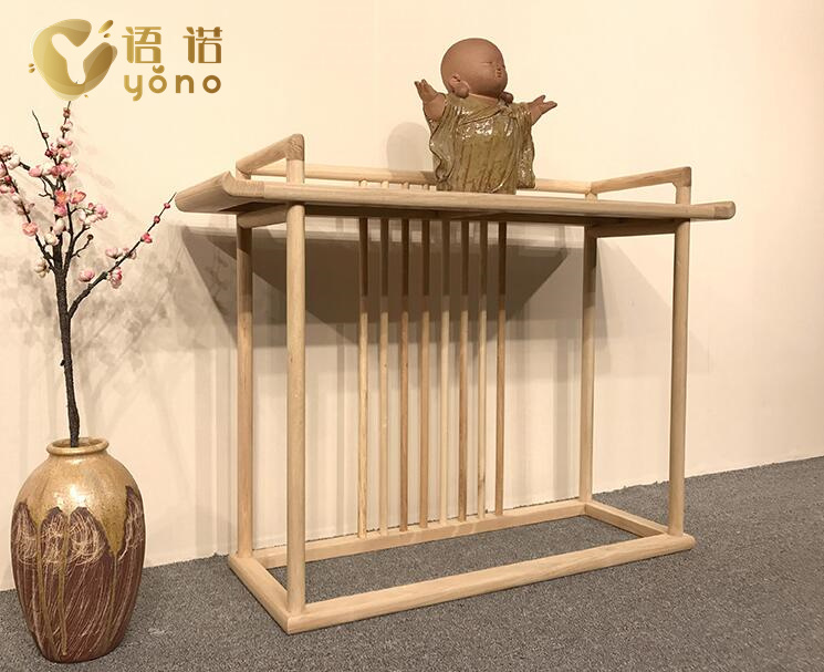 新中式實木玄關(guān)