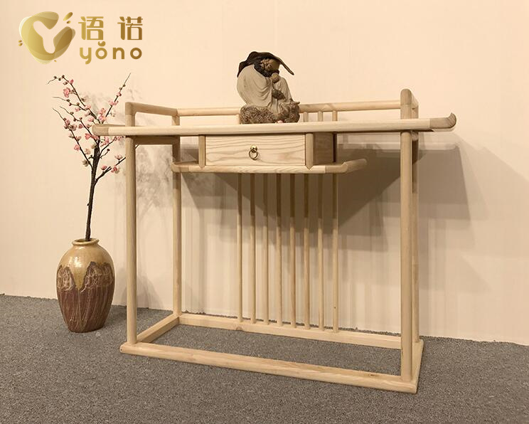 新中式實木玄關