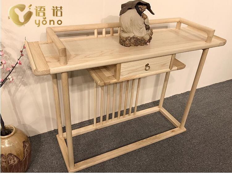 新中式實木玄關