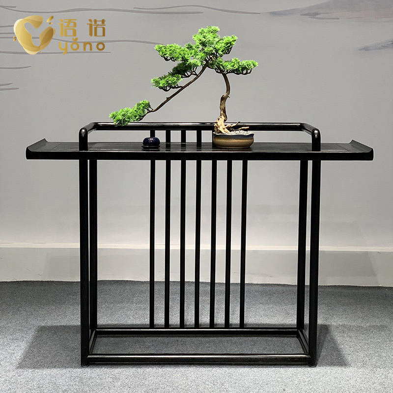 新中式實(shí)木玄關(guān)