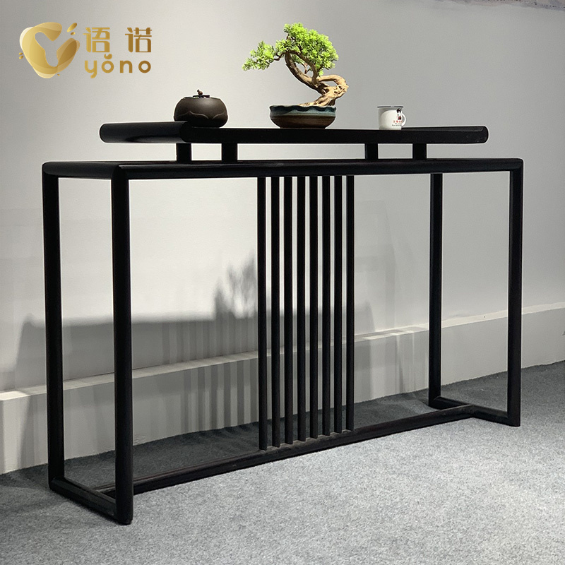 新中式實(shí)木玄關(guān)