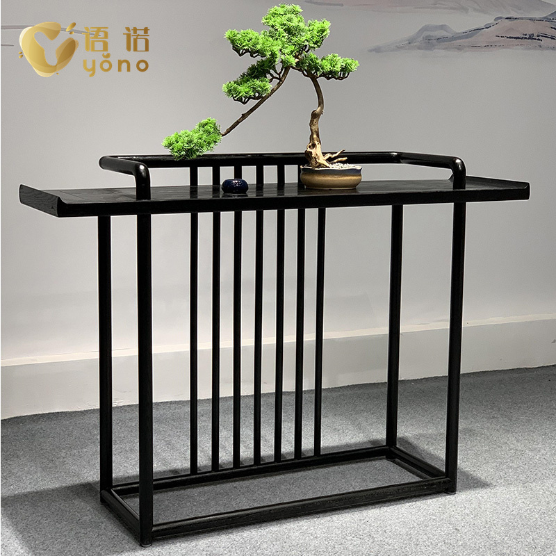 新中式實(shí)木玄關(guān)
