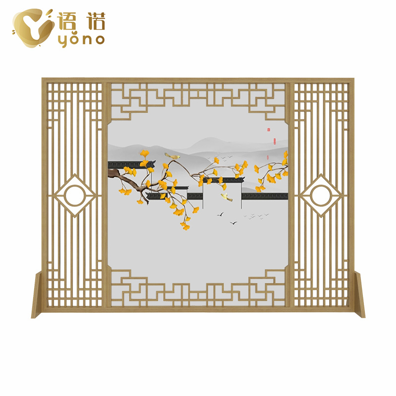 萬字格屏風