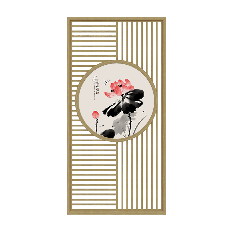 格柵圖形屏風(fēng)