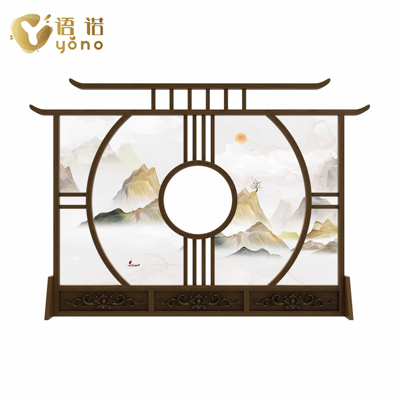 格柵圖形屏風(fēng)