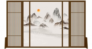 格柵屏風(fēng)