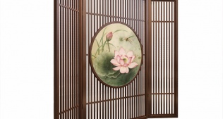 格柵圖形屏風(fēng)